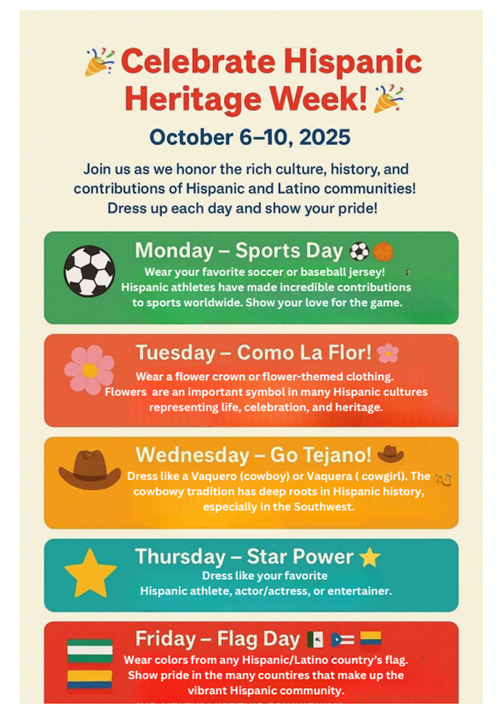Hispanic Heritage Week